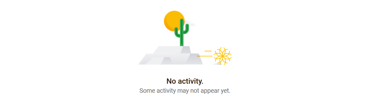 Google Maps No Activity Recorded, Yet